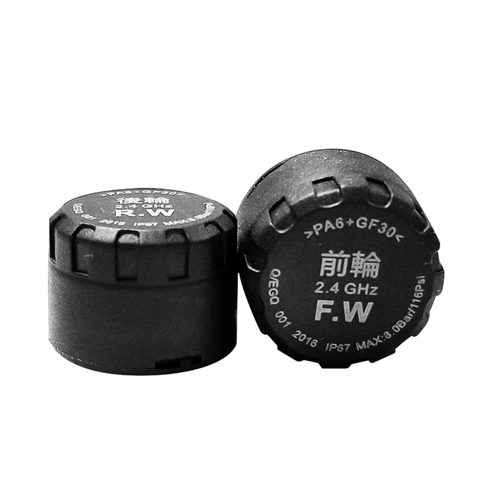 Motorcycle Tire Pressure Monitor Wireless Phone APP Detection Temperature Warning Fuel Save Tire Pressure Monitoring System