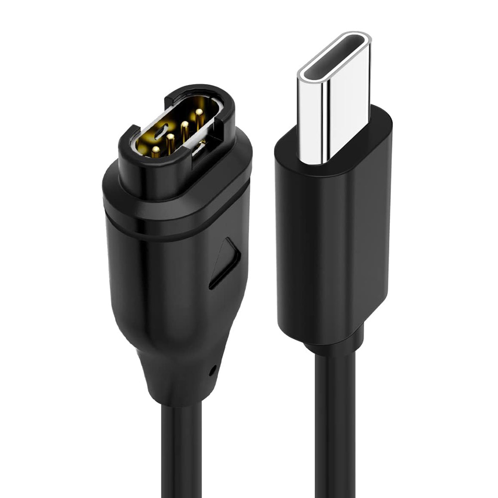 Type C Charger for Garmin Vivoactive 5 3 4 4S Charging Cable for Venu 3 3S 2Plus 2 2S USB-C Cord Fenix 5 6 7 7X 5X 6X 5S 6S 7S: Default Title