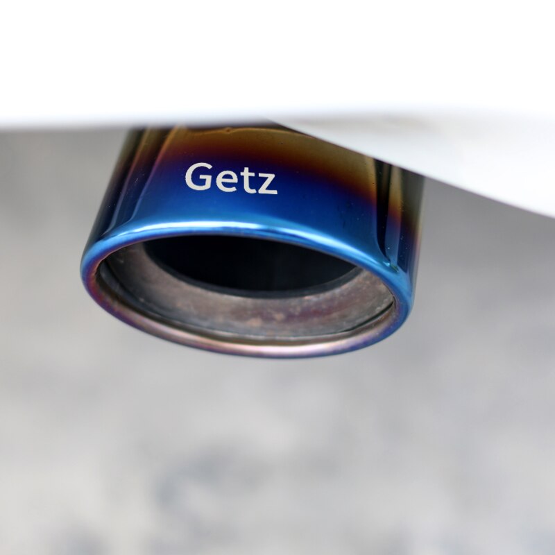 Stainless Steel Exhaust Tip Pipe Muffler Car Styling Exhaust System Tip Modified Car Tail For Hyundai Getz Accessories