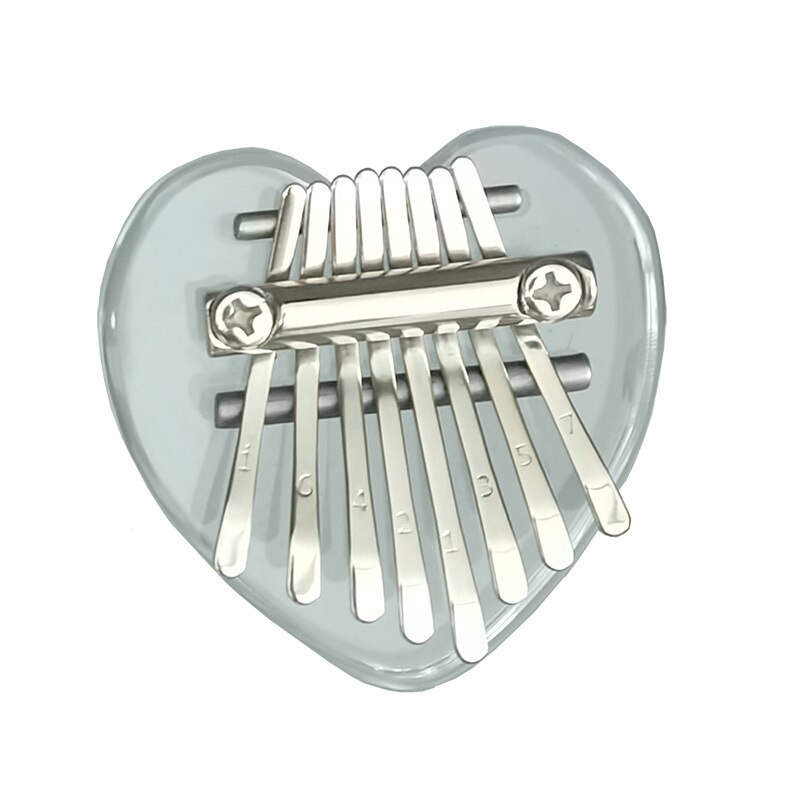 8 Keys Acrylic Kalimba Thumb Pianos Yla Exclusive ... – Vicedeal
