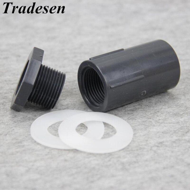 1pcs UPVC Inner Diameter 20-50mm Aquarium Fish Tanks Aquariums PVC Pipe Joint Water Tube Drainage Joint Connection Adapter