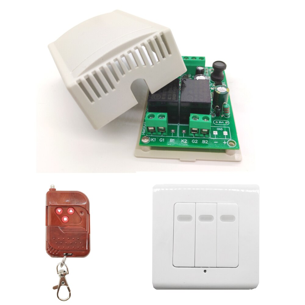 Universal Motor Wireless Remote Control Switch Motor Controller Forward And Reverse DC 12V-48V For Motor/Linear Actuator