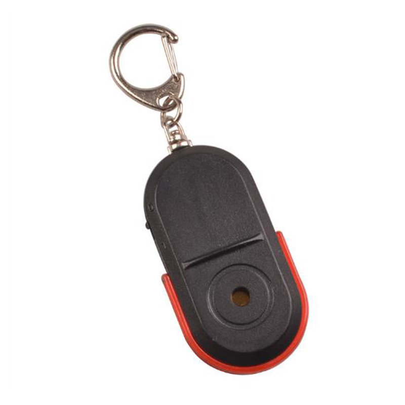 Wireless 10m Anti-Lost Alarm Key Finder Locator Keychain Whistle Sound With LED Light Mini Anti Lost Key Finder Security KeyTool