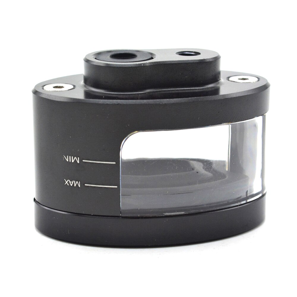 Accesorios para motocicletas tanque de cilindro de embrague delantero de Motor de copa de fluido de aceite para Ducati 848 Diavel Hypermotard 1100 696 Monster 1098: Black