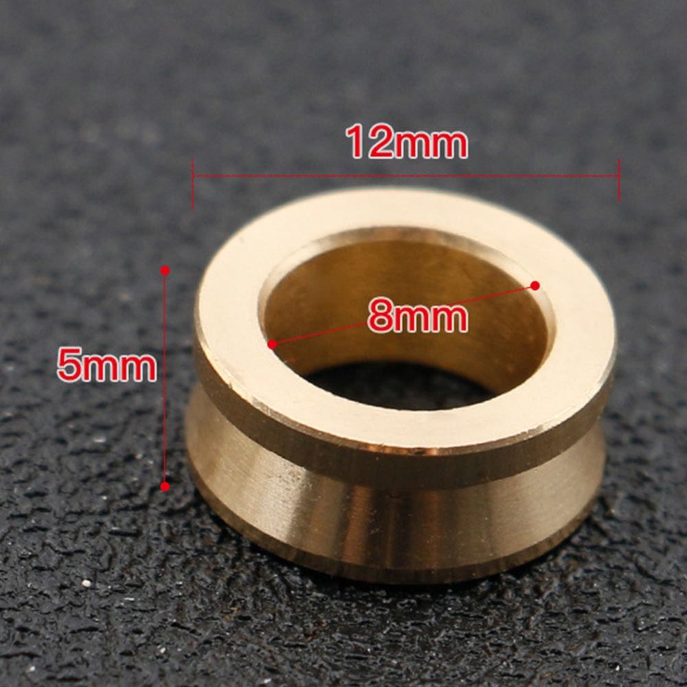 Gladde Messing Vislijn Rolspin Vissen Haspel Beer Pesca Vissen Haspel Haspel Reparatie Deel Vis Gereedschap Accessoires: Rood