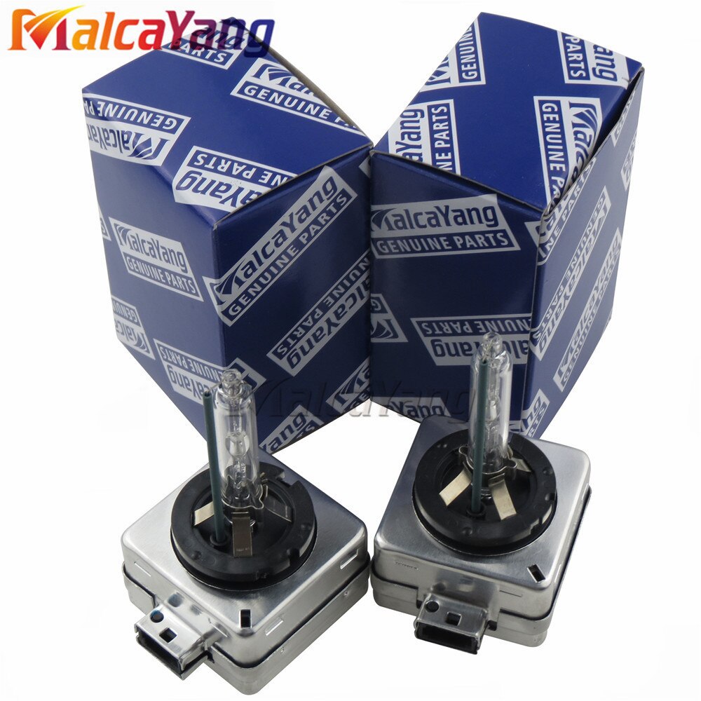 Malcayang-ampoules xénon HID de remplacement | 1 paire, ampoules D1S D2S D2R D3S D4S D4R, phares de lampe 35W 4300K 6000K