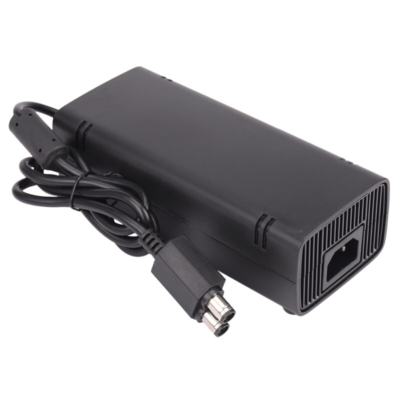 for Xbox 360 Slim AC Adapter Power Supply Brick Power Supply 135W Power Supply Charger Cord for Xbox 360 Slim Console 100-12