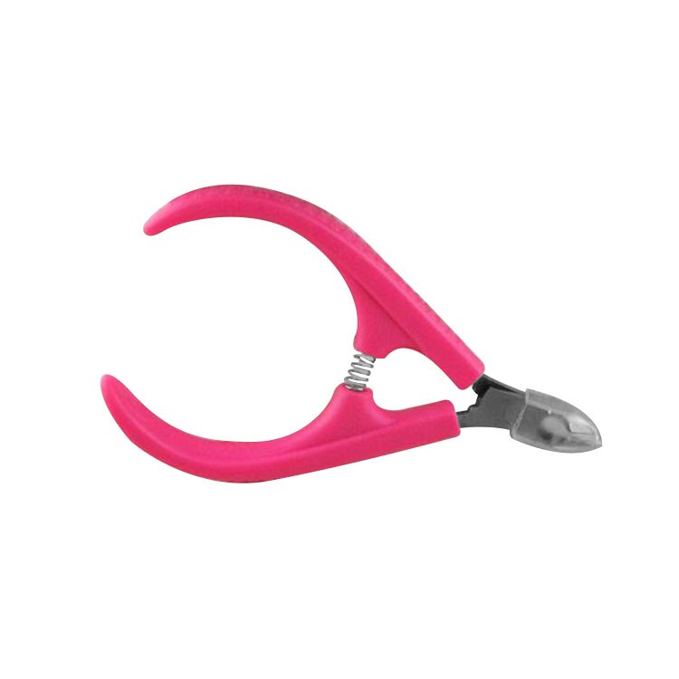 Hight Cuticle Scissors Plastic Nail Clipper Manicure Tool NT14