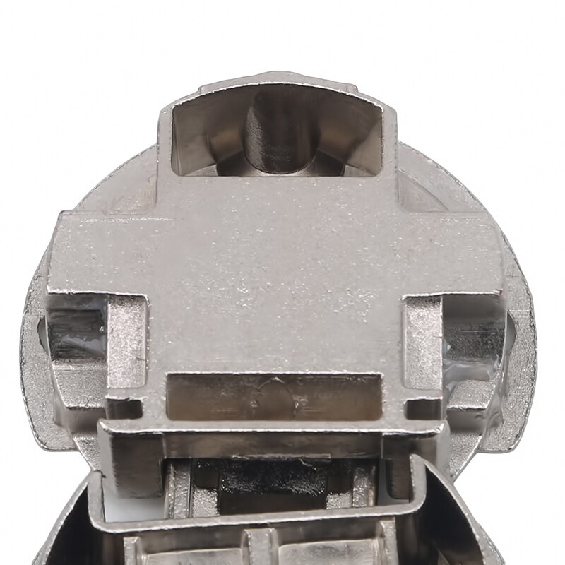 Bisagras empotradas de aleación de Zinc, bisagras de armario de 90 grados, bisagra de herraje para muebles, accesorios