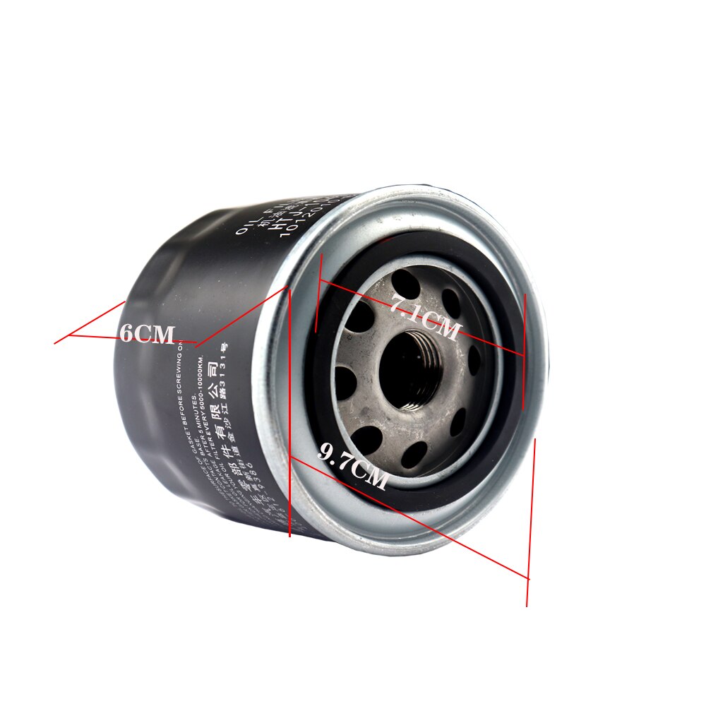 1pcs Car Oil Filter for Changan CS55 1.5T CS75 1.5T RAETON 1.5T RAETON CC 1.5T 1012010-B02