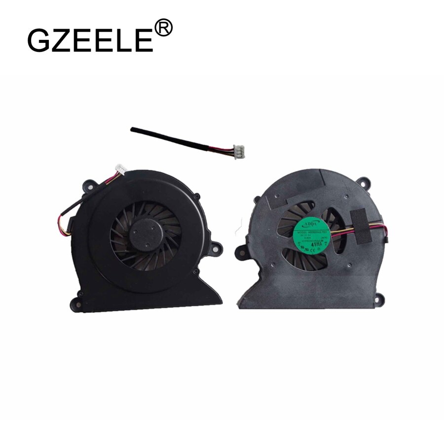 Ventilador de cpu para laptop, para clevo m760 m760s base s510 s510ig s410ig s410 averatec vu ts506 AB0805HX-TE3 f7n9