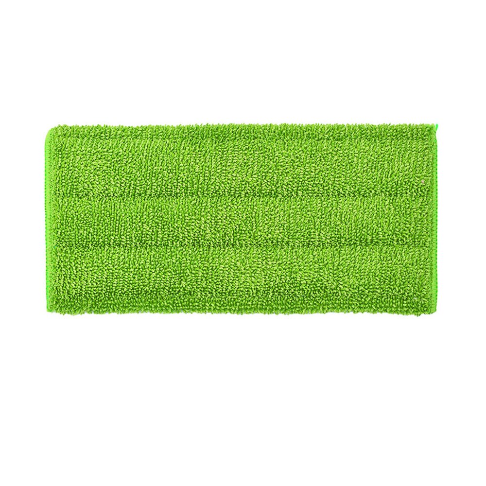 Wet/dry Chiffon De Nettoyage Pano Prato Microfibre Floor Mop Pads Replacement For Swiffer WetJet Flat Mop Cloth Machine Washable: 1pc green
