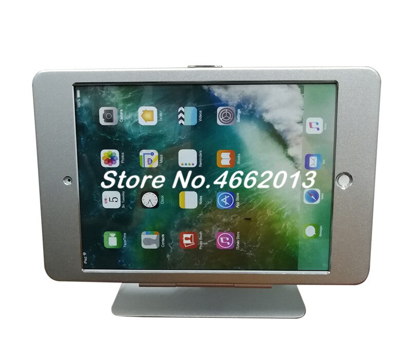 security desktop stand for 10.5 inch iPad 10.5 inch tablet with lock holder display rack bracket mounting on table anti-theft