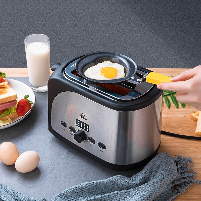680W 2 slices 6 stalls household bread toaster fast breakfast mini toaster