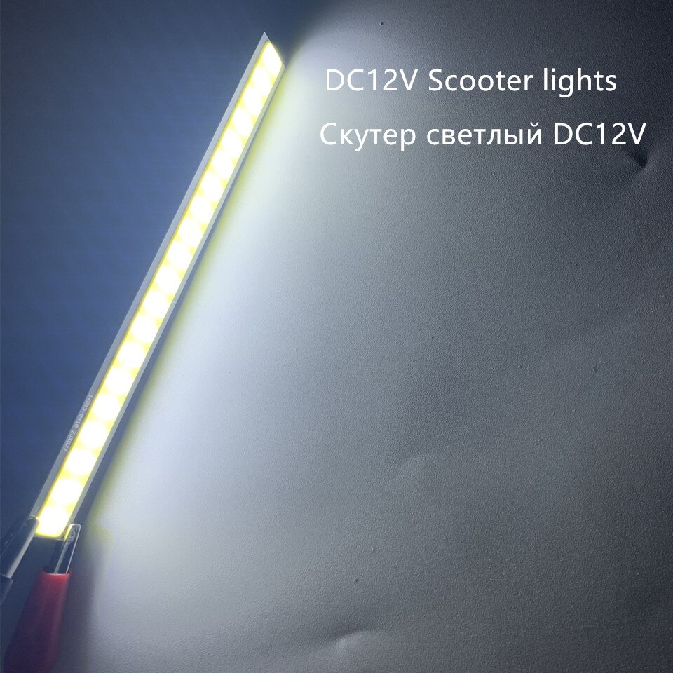 DC12V Scooter licht 5W led cob strip licht rood groen warm wit, koel wit emitting diode lamp cob kleuren voor auto lamp licht: Default Title