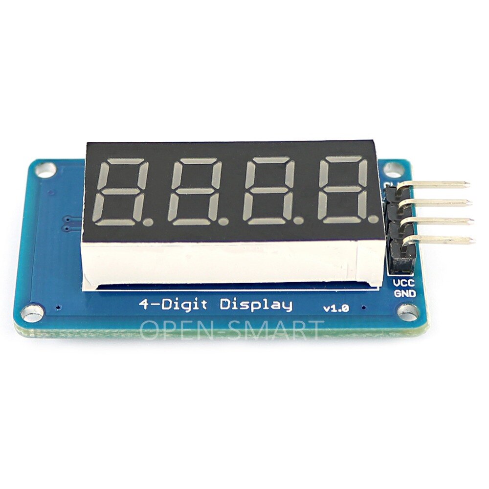 Módulo de pantalla LED de 4 dígitos de 0,36 "con punto Decimal TM1637 unidad Mini 7 segmentos pantalla LED de 4 dígitos para arduino