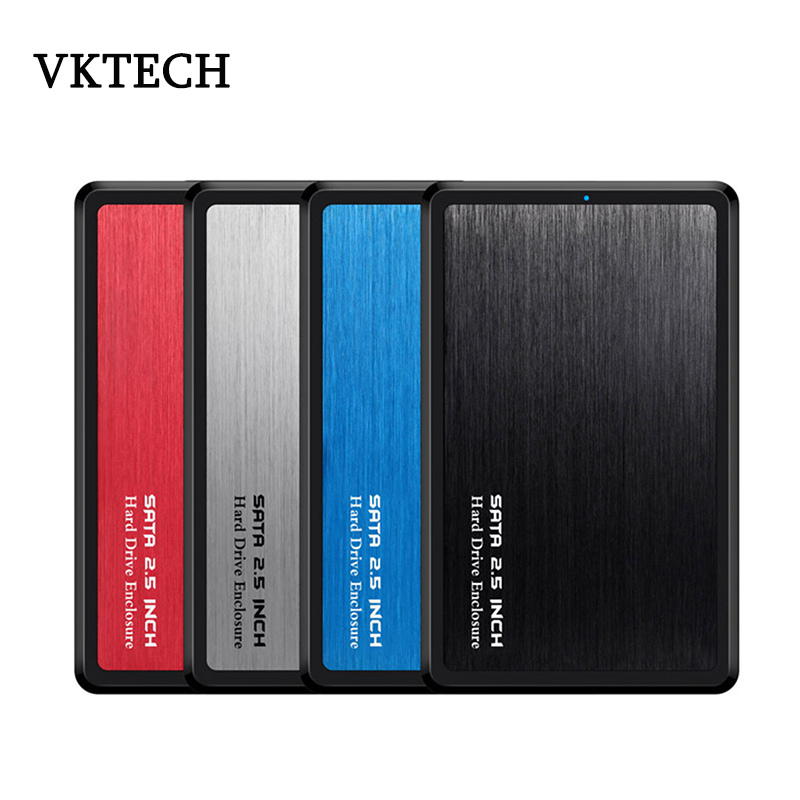 VKTECH 2.5 inch 5Gbps HDD Case USB 3.0 to SATA Adapter External Hard Drive Enclosure For SSD Disk Case Mobile Enclosure Box