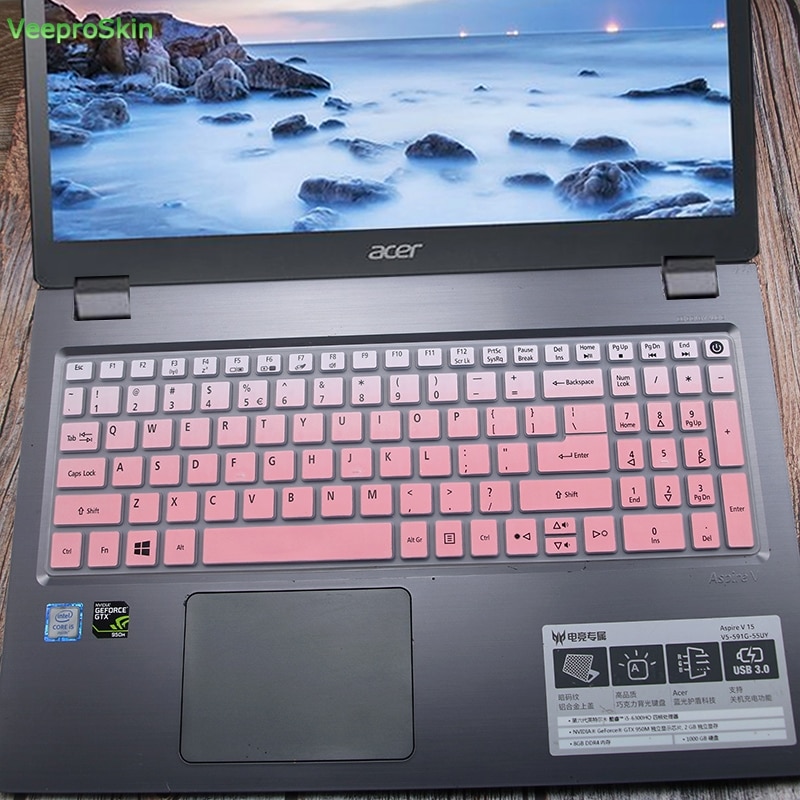 15 cal klawiatura obudowa ochronna skóry dla Acer Aspire 5830 5830T 5951G VN7-791G V3-572G/571G/551G/771G/731G 5951G 5950G V3-571