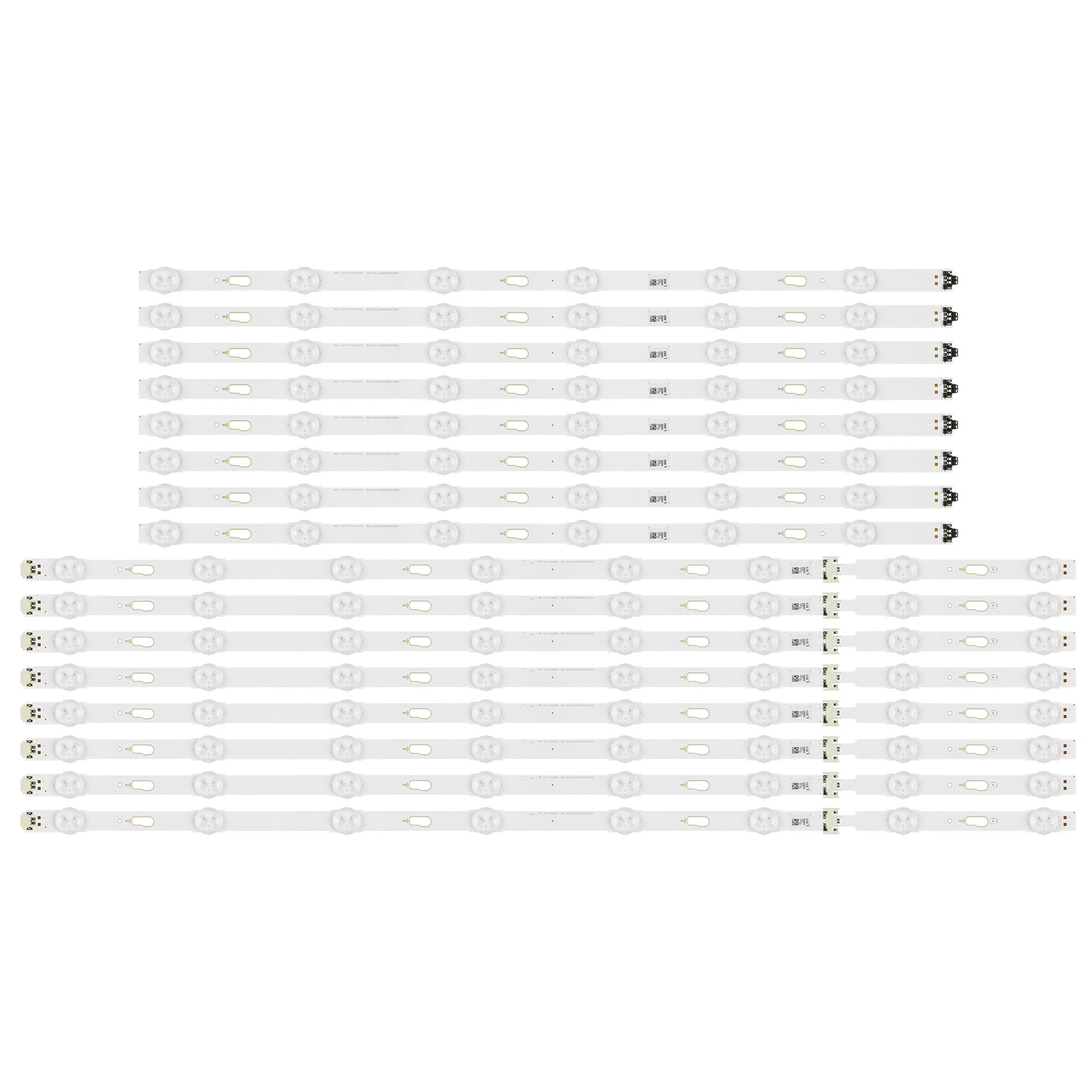 16pcs LED Backlight strip for Samsung UE65JU7580 UE65JU7505 UE65JU7502 UE65JU7500 UE65JU6800 UE65MU6120K