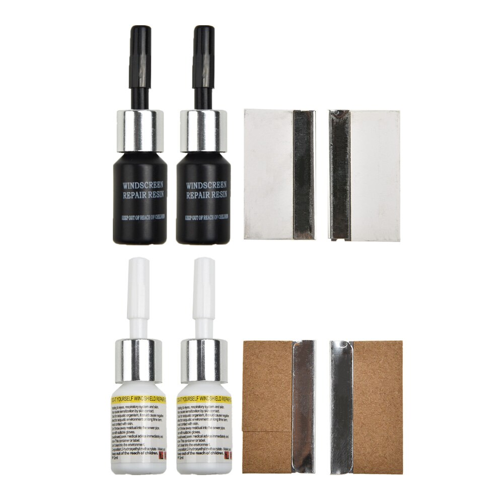 Repair Resin Window Glass Fluid Portable Replacement Tool Kit Accessories