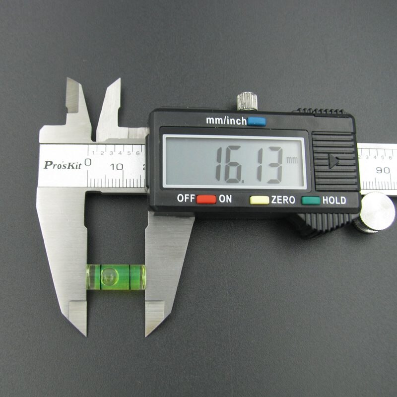 HACCURY 7*16mm Mini spirit level measurement instrument water level tool bevel protractor Frame accessories