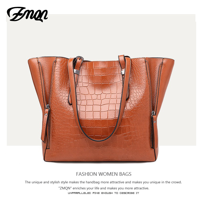 ZMQN Luxury Handbags Women Bags Leather Handbag Shoulder Bags For Women Brand Ladies Hand Bags Bolsa Feminina C647