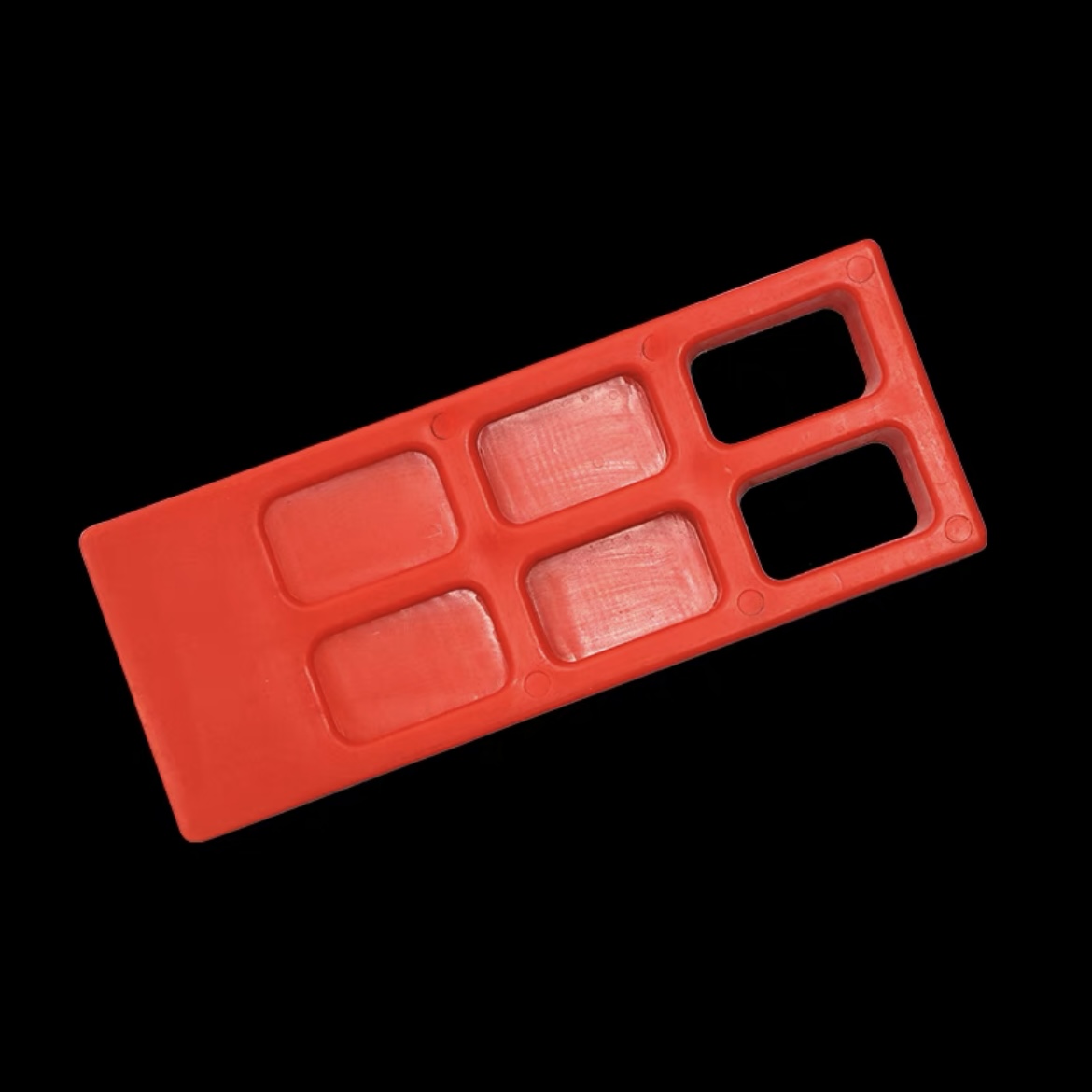 1 stk. trykkmaskin røde papirkiler offsettrykkmaskin papirstopper 66.024.012