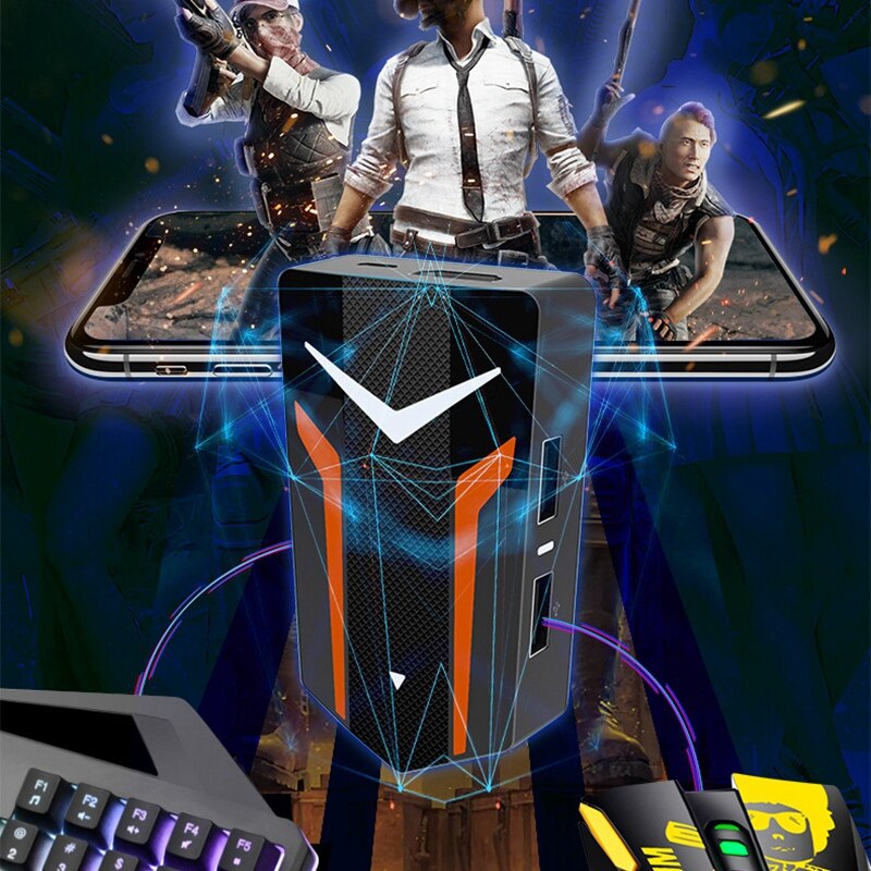 Gamepad with On-Screen TV Controller Keyboard Mouse Converter Bluetooth Adapter USB HUB Plug and Play