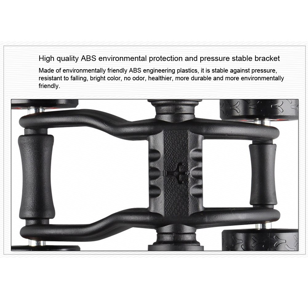 4 Wheels Ab Roller For Core Workout Abdominal Trainers with Resistance Bands, Knee Mat, Perfect Home Gym Equipment for Men Women