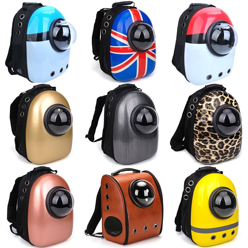 Pet Backpack Retractable Cats and Puppy Outdoor Po... – Grandado