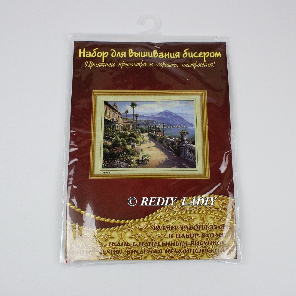 30x38cm 3D Accurate printed crystal beads embroidery kit Hill beadwork crafts needlework diy beads cross stitch APT557