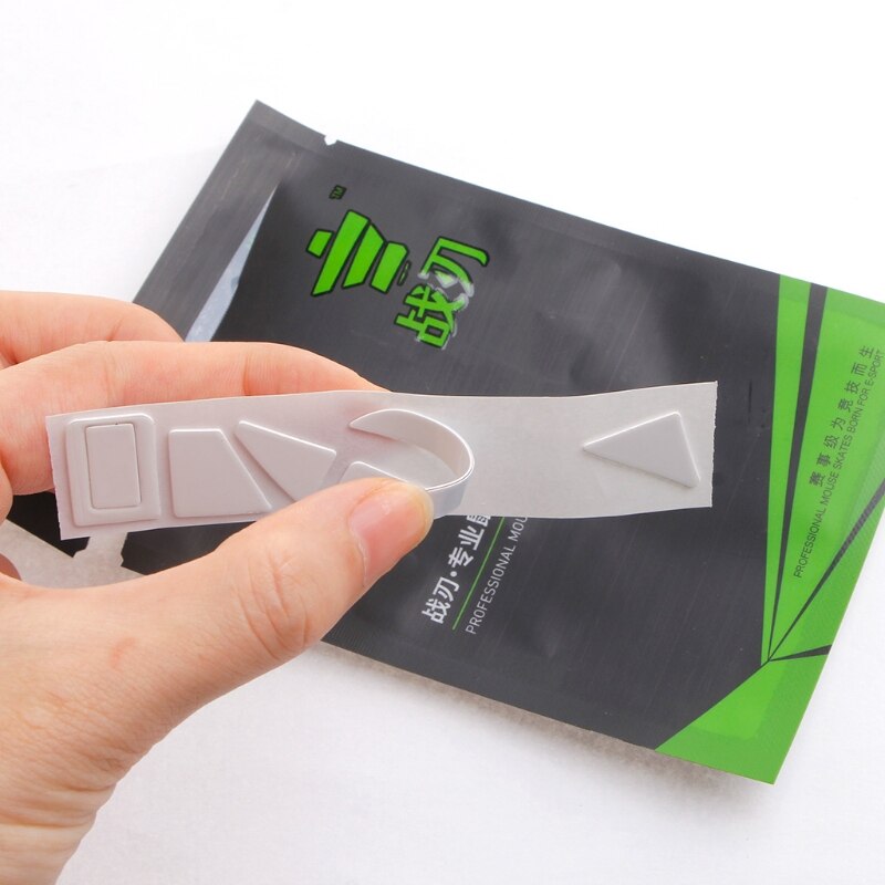 Easy to Use White Mouse Feet Pad Mice Upgrade Kit with Round Edges Gaming Mouse Feet Compatible with Basilisk Ultimate