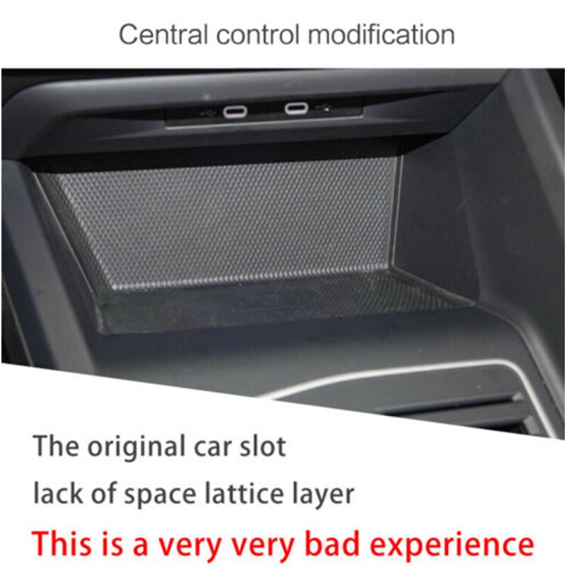 for VW Volkswagen Golf 8 MK8 CD1 2022 Golf8 Car Central Armrest Storage Box Center Console Flocking Organizer Holder