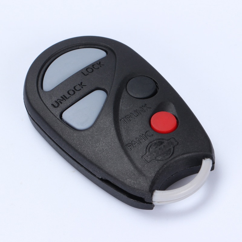 Four-button Black Car Key Remote Control Key Replacement Shell Suit For Nissan Sunshine A33 A32 Car Key Accessories Replacement
