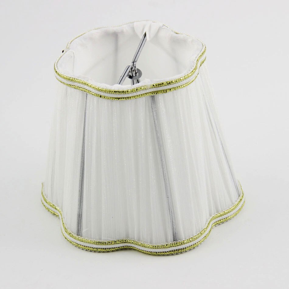 DIA 13.5cm/ 5.31 inch Warm Style Lamp Shades,White Color ,Clip On