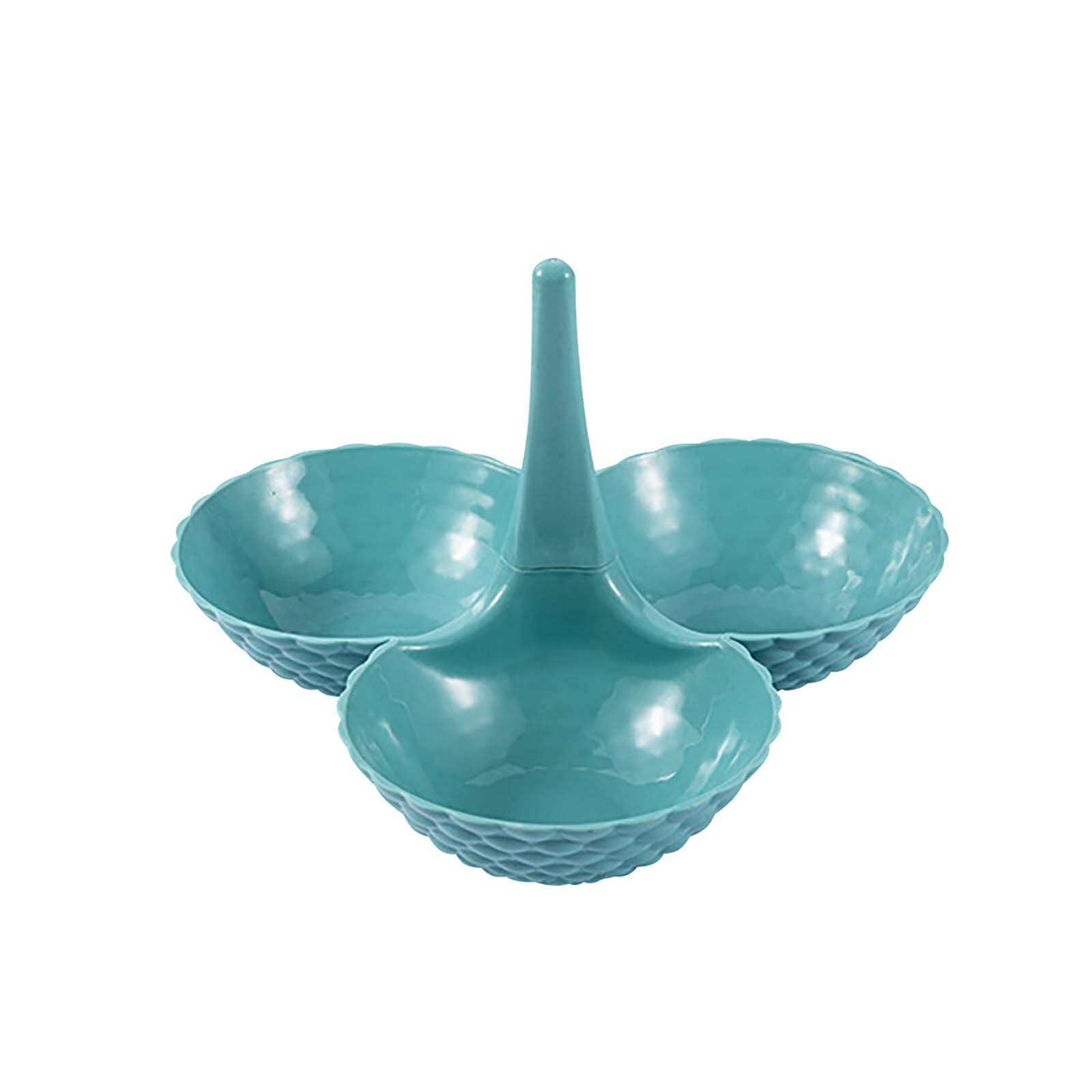 Multi-layer Snack Tray Fruit Bowl Storage Box 1pc Modern Living Room Household Multi-layer Snack Tray Fruit Basket#G: C