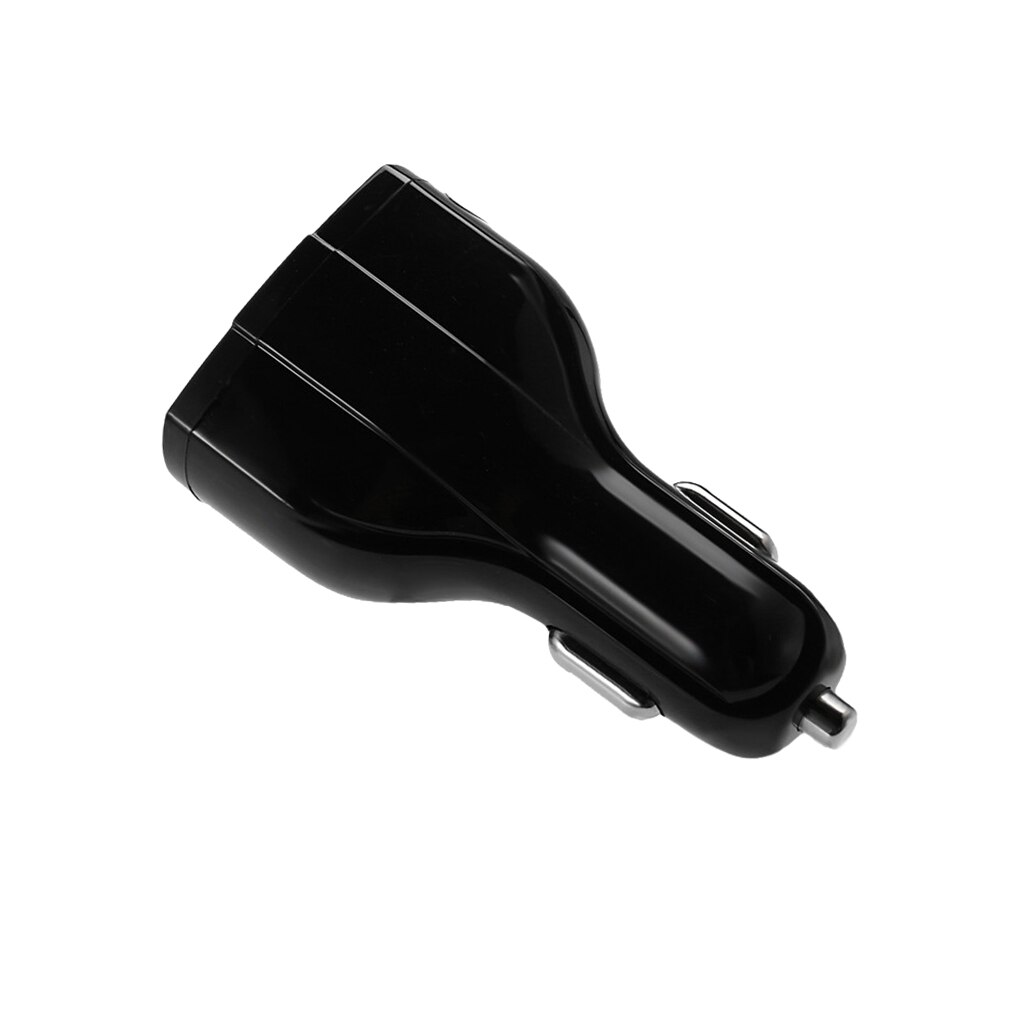 Universal Car Charger 3.5A 1.8A Fast Power Triple USB Ports Adapter Black