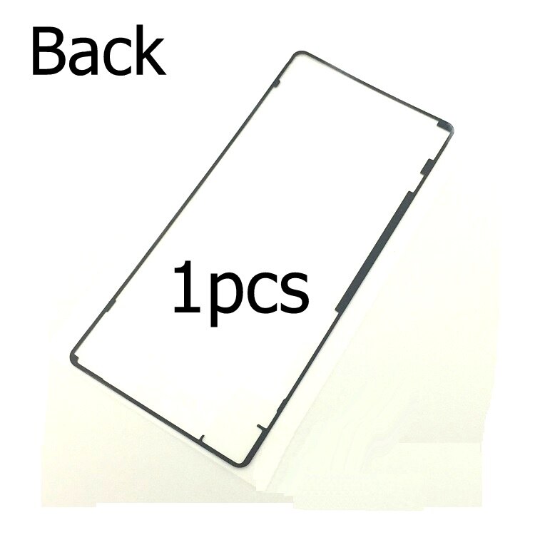Przednia LCD i tylna pokrywa klej taśma klejąca do Sony Xperia X/X Compact/X wydajność ekran dotykowy rama wodoodporna naklejka: 1pcs XP Back Glue