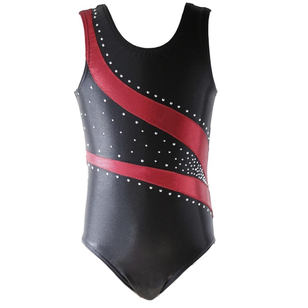 Efinny børn piger ballet tutu gymnastik trikot akrobatik jumpsuit ballet dansetøj kostume trikoter dansekjole: 3 / 130