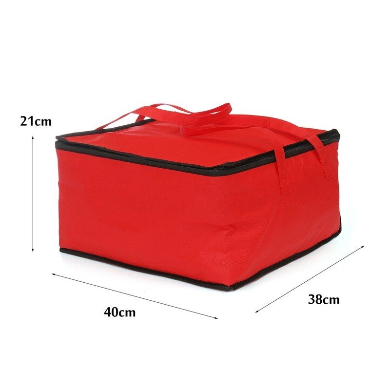 Waterdichte Geïsoleerde Tas Koeltas Isolatie Vouwen Picknick Draagbare Ijs Voedsel Thermische Zak Voedsel Levering Zak Pizza Tas