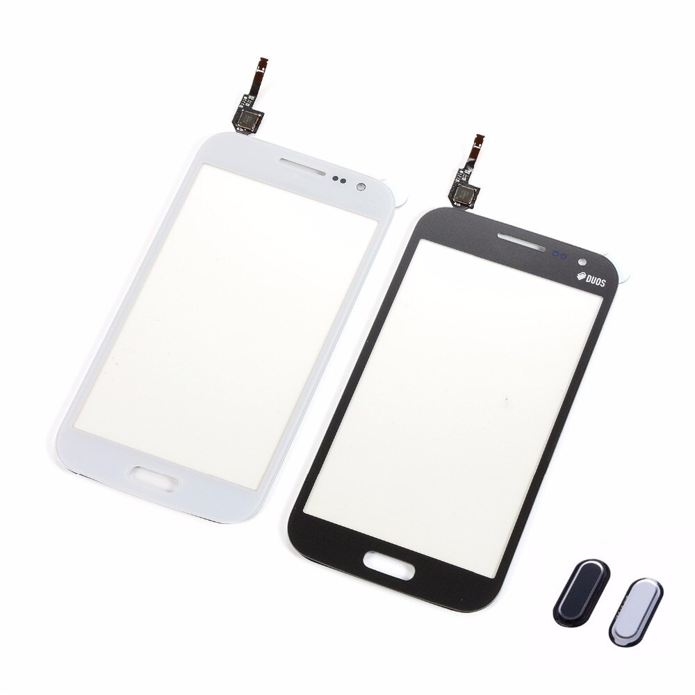 Voor Samsung Galaxy Win GT-i8552 GT-i8550 i8552 i8550 Touch Screen Digitizer Voor Glas Panel + Home Button Return Key Keypad