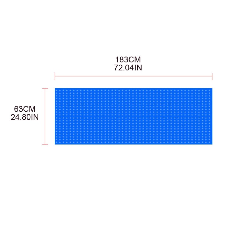 Yogamatten-handtuch mit kleinem sternenmuster, mikrofaser, rutschfest, ultraweich und schweißabsorbierend