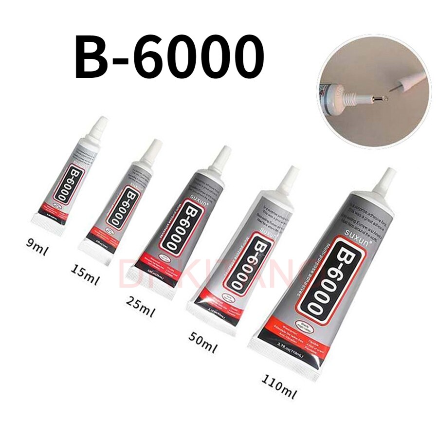 B-7000 T-7000 T-8000 pegamento multipropósito adhesivo de B7000 T7000 T8000 pegamento Teléfono, reparación de la pantalla de vidrio de resina epoxi líquida