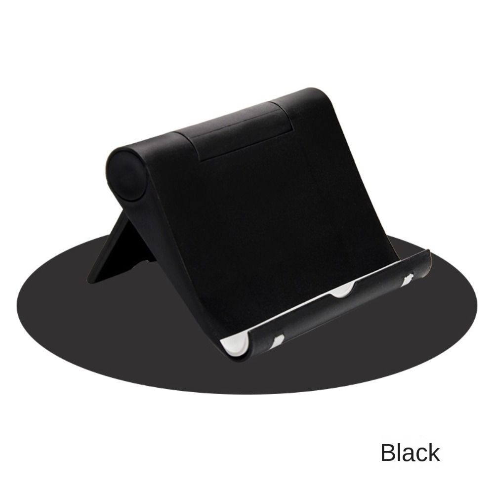 Soporte plegable ajustable para teléfono de escritorio, soporte de escritorio antideslizante, soporte de montaje para mesa de escritorio, accesorios universales, soporte para teléfono de escritorio: Blanco