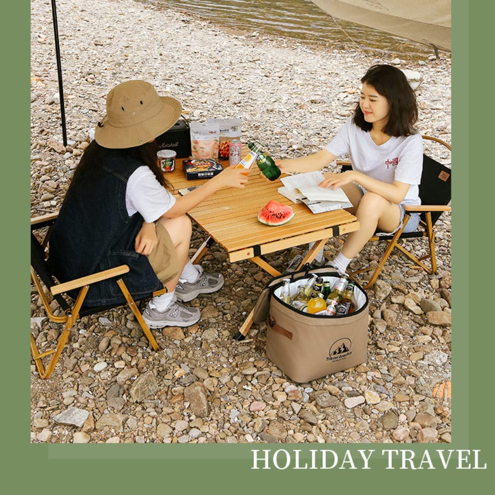 Cooler Insulated Bag Leak Proof,Portable Ice Chest Box for Camping Picnic Beverage Beer Lunch