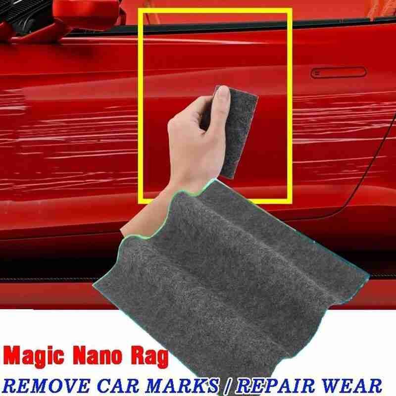 auto care Remove scratches SCRATCH ERASER Cloth Clear Car Cloth rag repair Remover PC Fix Repair Coat Scratch Fast E7U5