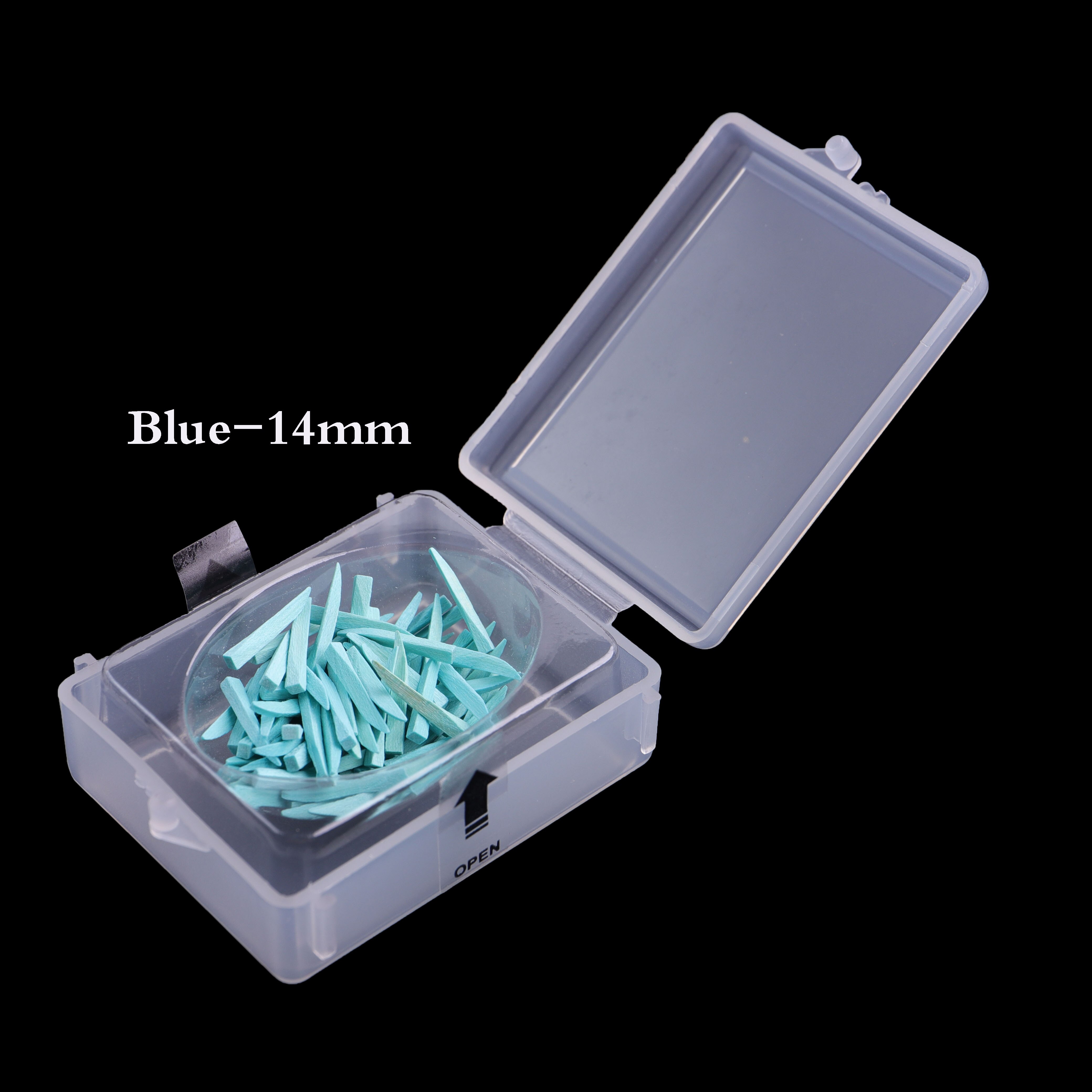 Ceoon – cales dentaires en bois, 100 pièces/boîte, fixation, restauration, Composite interdentaire, matériel de laboratoire, dentisterie, 6 tailles