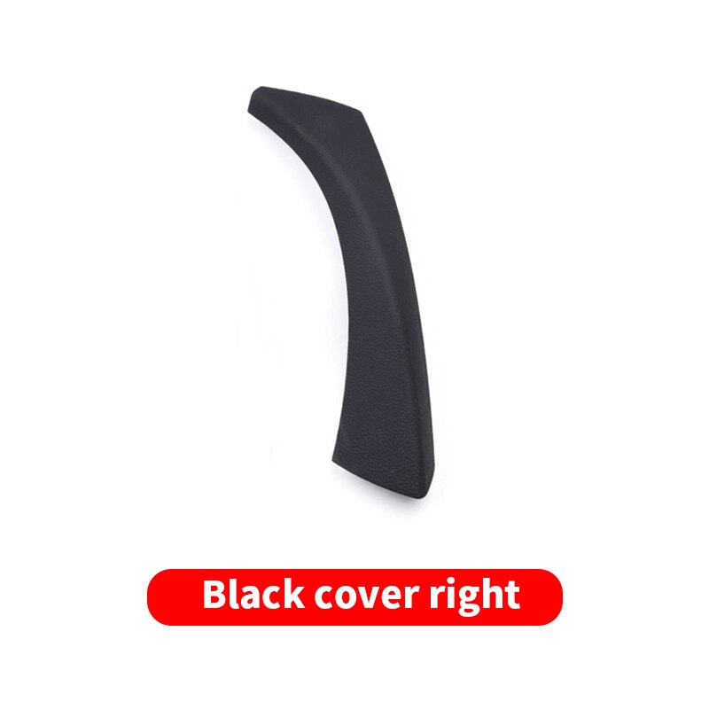 For BMW 3 Series E90 E91 E92 Original Inner Door Handle Panel Pull Trim Black Beige Gray Right Left Cover 2004 Accessories: Black cover right