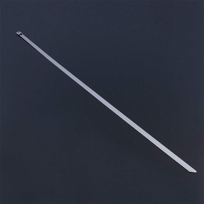 50Stck 304/Edelstahl Kabelbinder schwer Pflicht selbst-Verriegelung Kabel Postleitzahl Krawatte Multi-Zweck Metall auspuff wickeln Verriegelung Krawatten