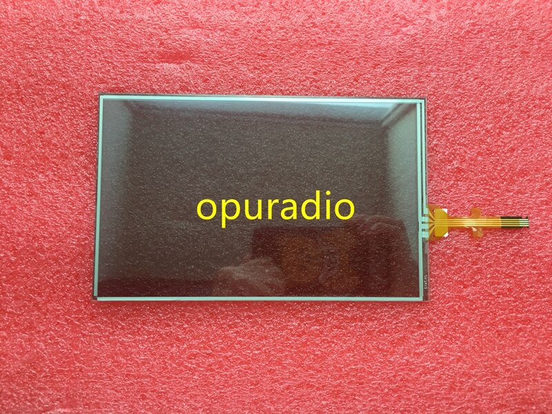 7 inch 4 pin Zwart glas touch Screen panel Digitizer Lens voor Peugeot 208 308 Citroen C5 c4l c3xr LAM070G004A LCD DVD
